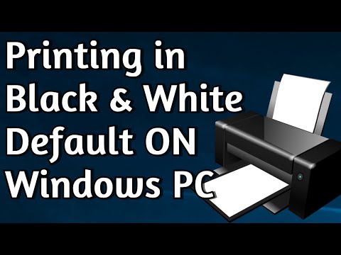 Print Settings Guide: Color vs Black & White