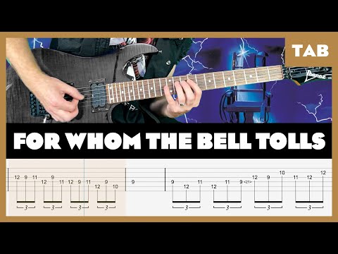 Metallica - For Whom the Bell Tolls - Guitar Tab | Lesson | Cover | Tutorial