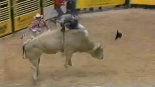 Tuff Hedeman&#39;s Wreck on Bodacious (extended version)
