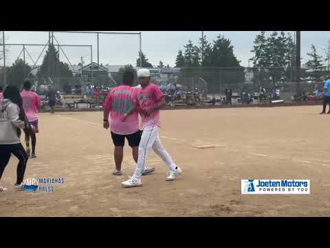 BatDatAzzUp vs. HitnRun Men’s division CNMI Labor Day Softball Tournament