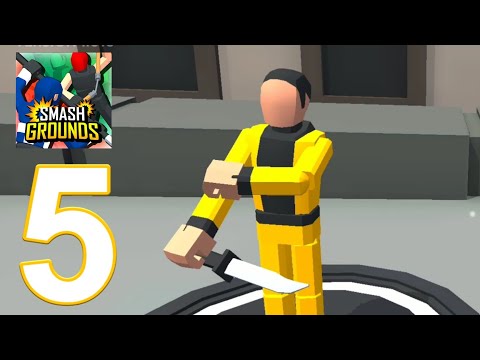 Smash Grounds - Epic Ragdoll Battle Gameplay Walkthrough part 5 - Campaign 3, Stage 1-7 (Android)