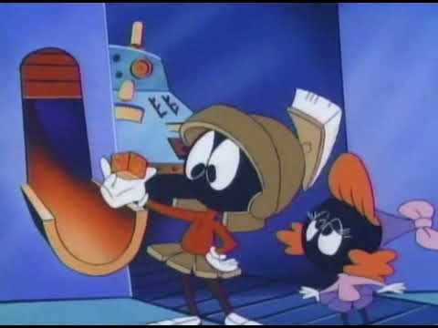 Tiny Toons Adventures - “Duck Dodgers Jr” (but it’s only Marvin & Marcia the Martian)