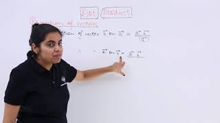Class 12th - Projection of Vectors | Vector Algebra | Tutorials Point