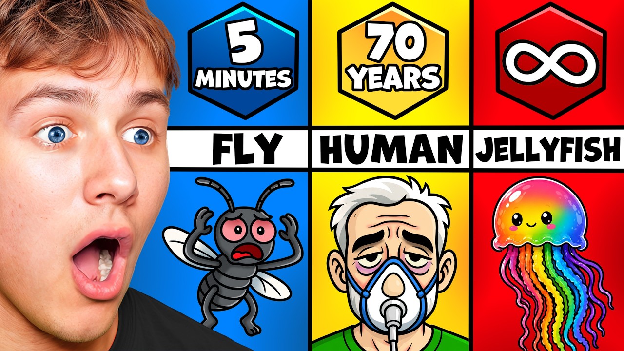 BeckBros React To Shortest To Longest Animal Lifespans