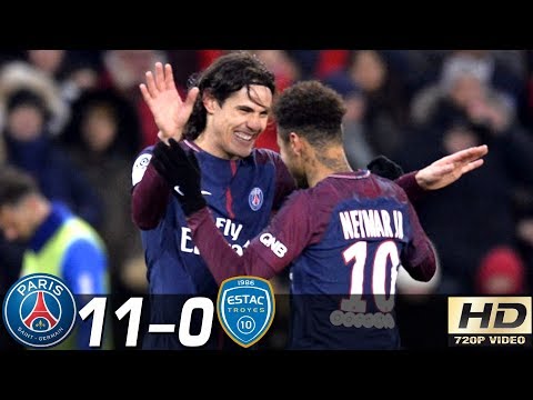 PSG vs Troyes 11-0 - All Goals & Extended Highlights RÉSUMÉ & GOLES ( Last Matches ) HD