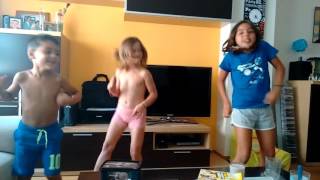 Bailando rock con Ángela