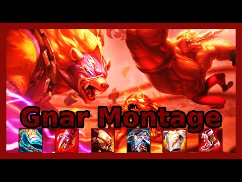 Gnar Montage - Lol Gnar Best Plays Montage S11!