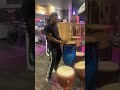 Getting Jiggy on the Bongos in Guitar 🎸 Center 🎼🎼🔥🔥🔥#music