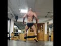 240 lb 6'2 11 weeks out bodybuilding