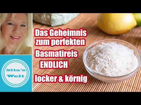 Das Geheimnis zum perfekten Basmatireis | So einfach kochst Du ihn körnig und locker 🔝