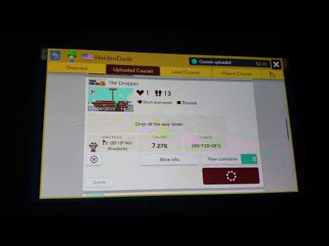 The Dropper (Mario Maker 2)