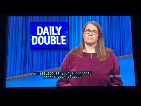 Double Jeopardy, Margaret Chipowsky Day 2 - 2nd Daily Double (3/22/22)