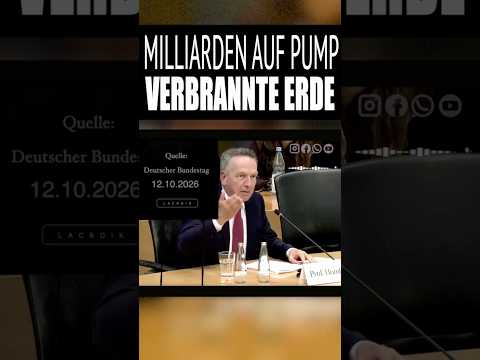Milliarden auf Pump und kein Plan für danach? #gesellschaft #lacroix #politik #news #satire