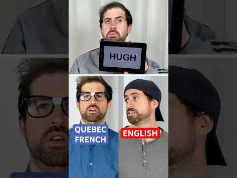 HOW DO U PRONOUNCE THESE NAMES? #names #mispronounced #quebecois #english #comedy #irishnames