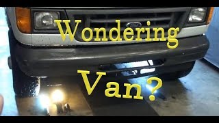 Replacing Ford Van Sway Bar Axle Bushing