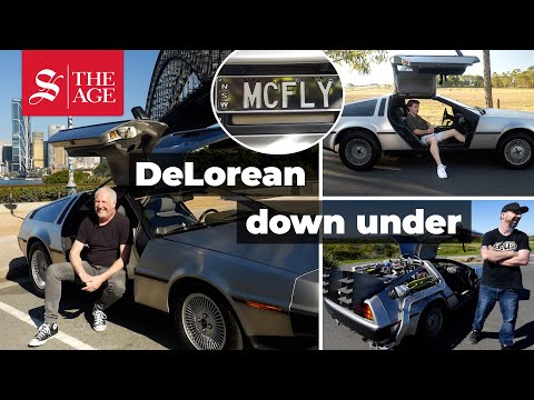 These Aussie DeLorean owners show of their 'Back To The Future' cars