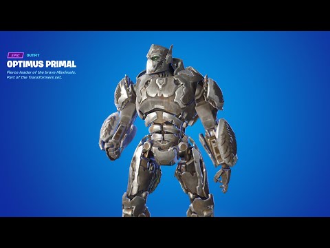 Optimus Primal Showcase #FortniteWILDS