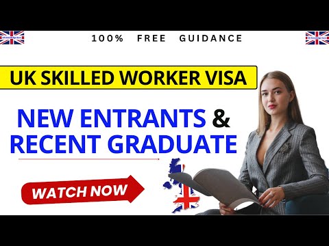 UK Skilled Worker Visa : New Entrants Route | £30,960 Rule | Recent Graduate ? Under 26 Rule