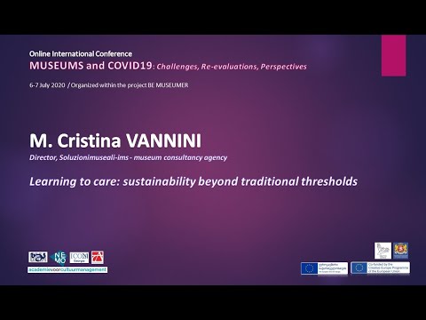BE Museumer Online conference - M. Cristina VANNINI