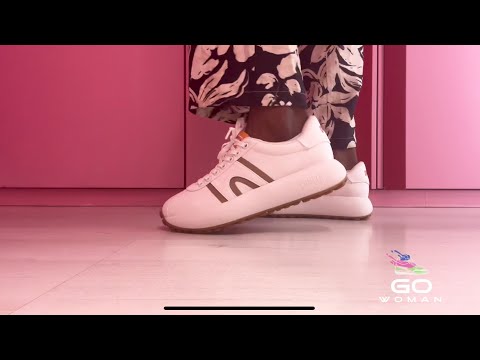 Zapatillas Camper Mujer Tejido Blanco K201623