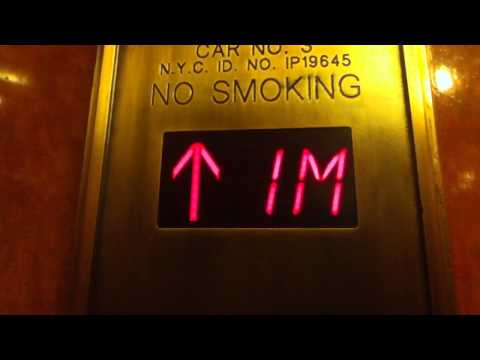 AMAZING Otis Micro Drive Traction Elevators At Radio City Music Hall In NYC