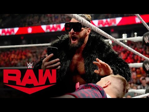 Seth “Freakin” Rollins uses The Miz’s phone to call Logan Paul: Raw, Feb. 27, 2023