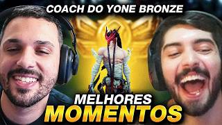 JUKES e DYNQUEDO deram COACH para UM YONE do BRONZE!