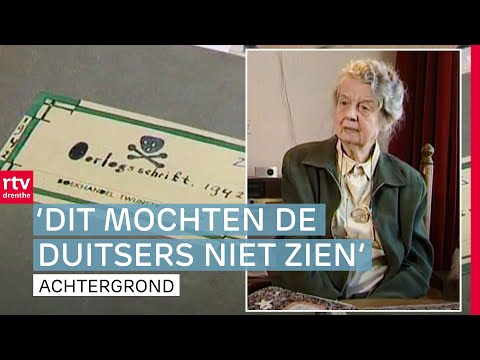 To had geheime dagboeken over de Duitsers: 'Heel gevaarlijk' | Nostalgie | RTV Drenthe