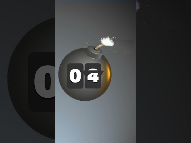 Vídeo relacionado con Temporizador de 10 Segundos con Pantalla LED y Control Remoto, Cuenta Regresiva para Juegos de Desafío hasta 15 Metros Alcance