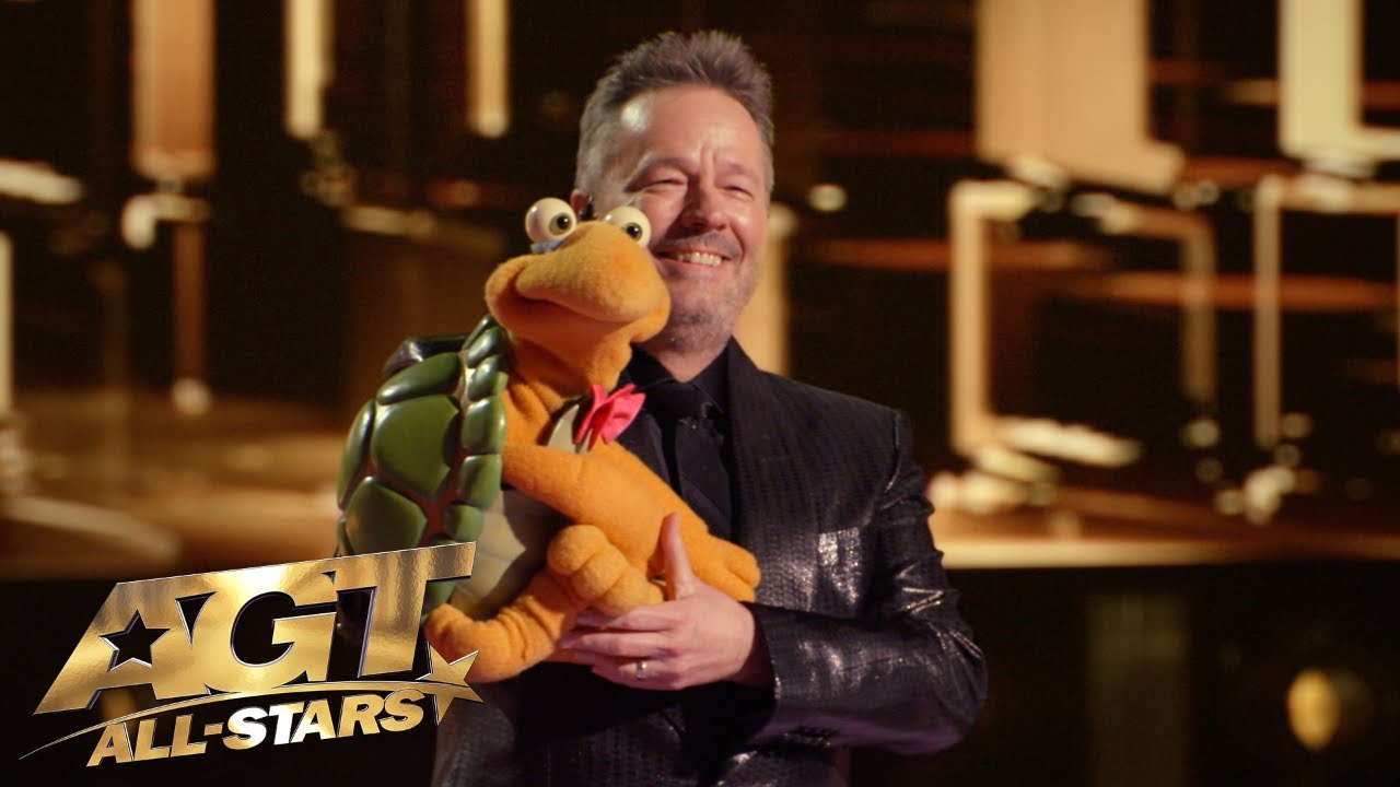 Ventriloquist LEGEND Terry Fator on AGT: All-Stars | #shorts thumbnail