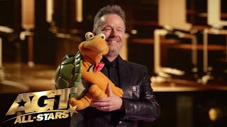 Ventriloquist LEGEND Terry Fator on AGT: All-Stars | #shorts thumbnail