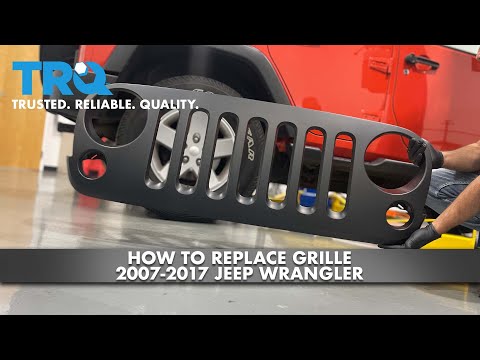 How To Replace Grille 2007-2017 Jeep Wrangler
