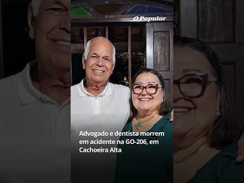 Advogado e dentista morrem em acidente na GO-206, em Cachoeira Alta