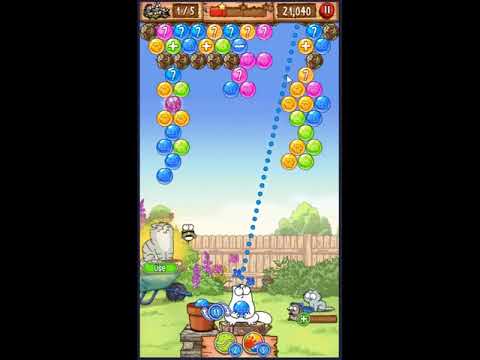 Simon's Cat Pop Time Level 128 - NO BOOSTERS 😺 | SKILLGAMING ✔️