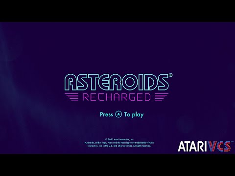 Asteroids: Recharged Review - The new Atari VCS - Mockduck Plays Games