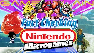 Fact Checking Nintendo's Microgames in WarioWare: Get It Together!