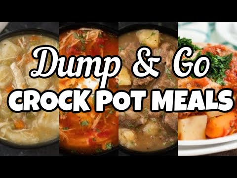 Easy Crock Pot Dump and Go Recipes