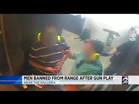 Man banned from gun range after gun play