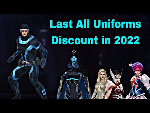Last All Uniforms Discount Event in 2022 And Big List With Tips - Marvel Future Fight