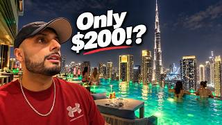 I Stayed at a Luxury Dubai Hotel for $200! 🇦🇪 | Paramount Midtown & Burj Khalifa