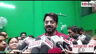 Actor Chiranjit slams BJP leader Soumitra Khan saying he has bad taste video