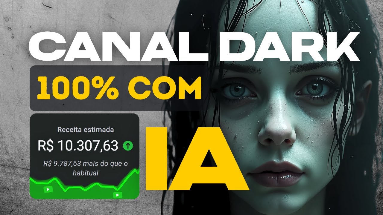 COMO CRIAR UM CANAL DARK 100% COM IA GRÁTIS (e Ganhar Dinheiro em 2025!)