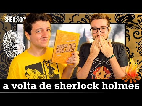 A VOLTA DE SHERLOCK HOLMES: PEGAMOS CONNAN DOYLE NO PULO! | #InvestigandoSherlock