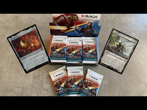 MTG lord of the rings jumpstart vol 2 booster box *awesome pulls*