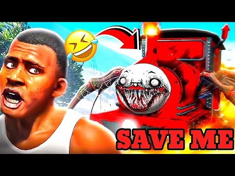 CAN I STOP THIS TRAIN | GTA V GAMEPLAY