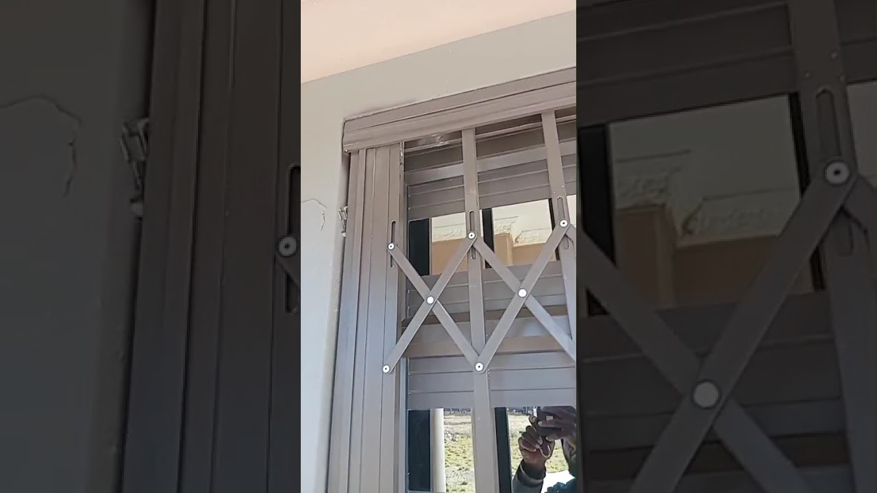 Security door installation