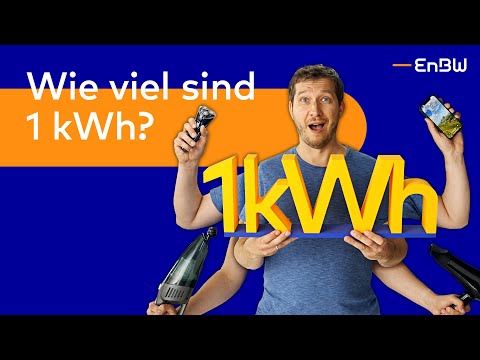 What is a kilowatt hour (kWh)? | EnBW E-Knowledge ⚡️