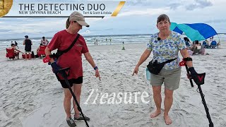 Ardala & Labor Day Beach Metal Detecting Florida | The Detecting Duo S03E36