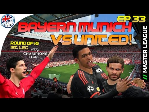 [TTB] PES 2016 - Master League - Bayern Munich 1st Leg! - Champions League Round of 16! - Ep 33