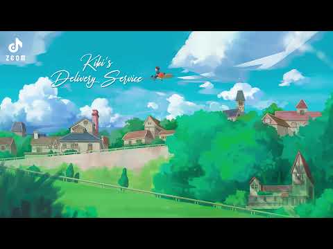 【1 Hour】Kikis Delivery Service | Umi No Mieru Machi Piano  | Relaxing Music | Relaxing Instrumental